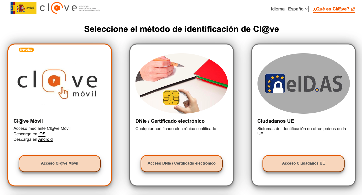 acceso privado red.es